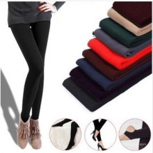 Mode Frauen Warm Thick Fleece Stretch Skinny Hosen (SR8231)